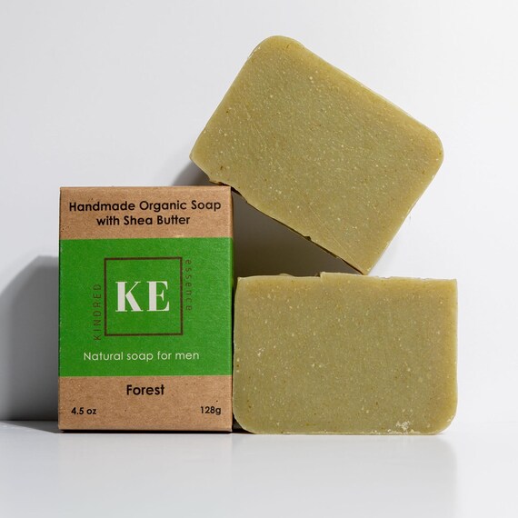 Forest Men's Organic Soap Bar Handmade With Moisture 