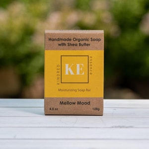 Kindred Essence Handmade Organic Shea Butter Soap Bar - Mellow Mood