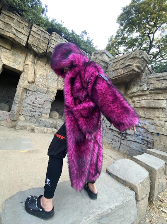 Pinky Bear Pink Faux Fur Coat | Unisex | the Highlight of Our