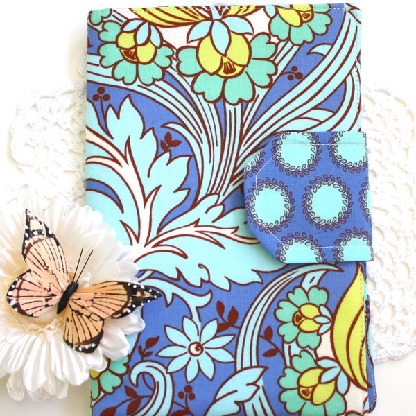 Nook Color, Nook Tablet Cover Ereader Case in Soul Blossoms by Amy Butler , Ready to Ship