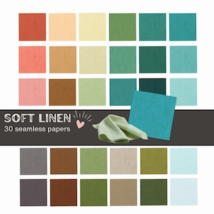 Soft Linen Texture, Seamless Tiles, Digital Paper, 30 12" 300 DPI JPG, commercial use