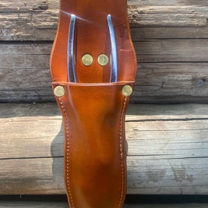 Leather plier sheath