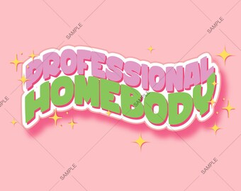 Lámina artística de introvertido neurodivergente: Diseño hogareño (Descarga digital)