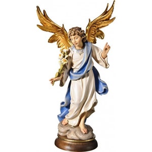 SAINT GABRIEL the ARCHANGEL in carved wood