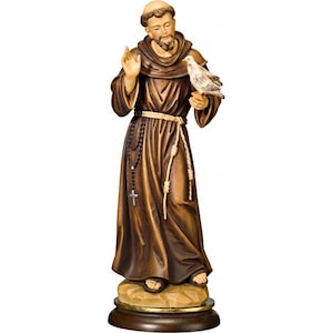 SAN FRANCESCO d&#39; ASSISI with carved wooden doves