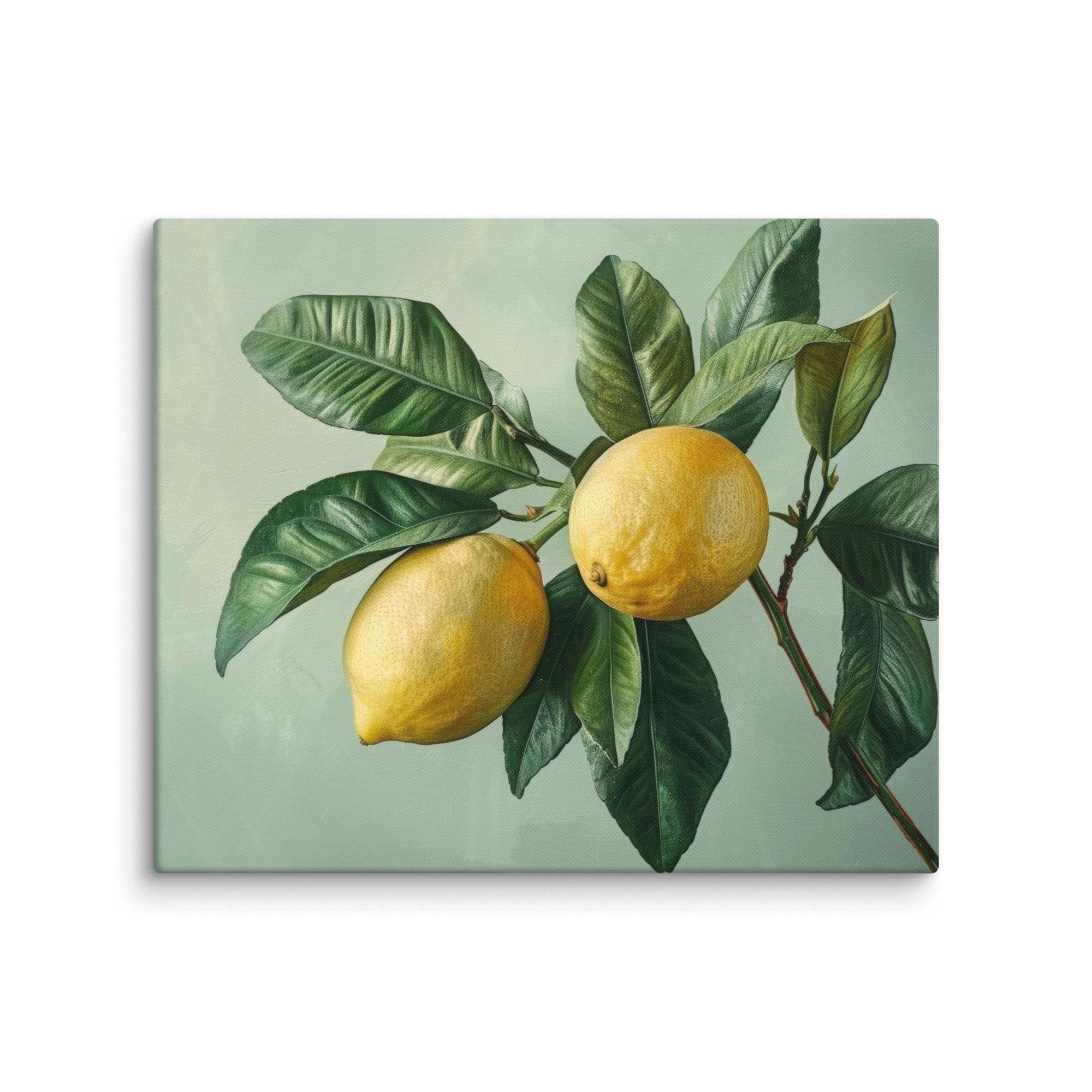 Lemon Wall Art Pictures - Yellow Lemons Wall Art Decor - Kitchen or ...