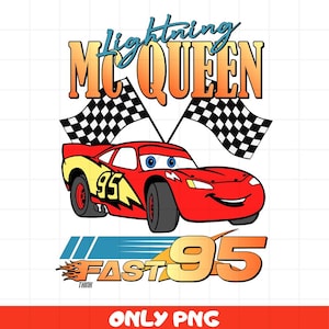 Lightning Mcqueen Png, lightning mcqueen png, lightning mcqueen sublimation, lightning mcqueen png for shirt, Cars Png, McQueen Sticker