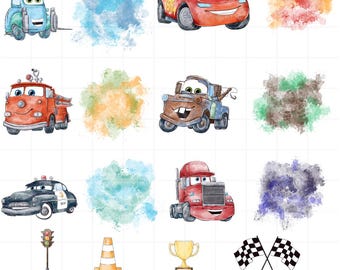 Lightning Mcqueen png bundle, Cars png, lightning mcqueen sublimation, lightning mcqueen png for shirt, Cars Png, McQueen Sticker