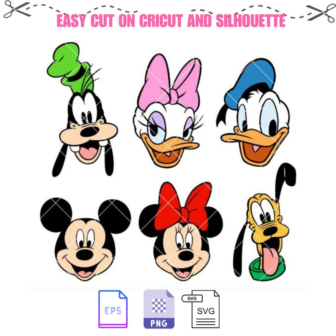 ミッキー、ミニー、ドナルド、デイジー、グーフィー、プルート