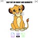 Simba Crown Svg, Lion King Svg, Hakuna Matata Svg, Kawaii Svg, Cricut ...