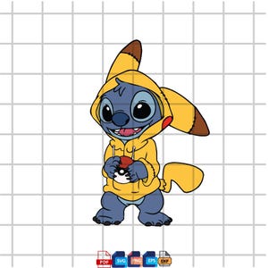 Pikachu SVG, Pokemon svg, High quality layered files, svg files for cricut, clip art, vector files, cartoon characters