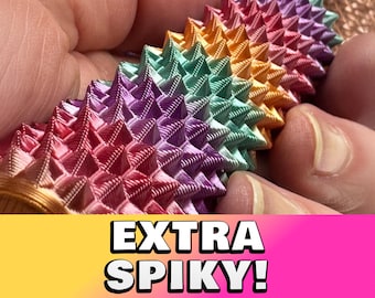 Regenbogen Spiky Sensory Roller: Fidget Spielzeug für Fokus & Erdung