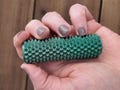 Forest & Rose Handheld Spiky Roller Fidget Toy With Hidden Storage