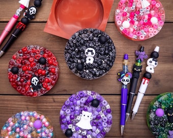 Halloween Picky Pad, Remeltable Picky Pad, Sensorische Picky Pad, Perlensammeln Aktivität, Remelt Pad, The Witching Hour Kollektion