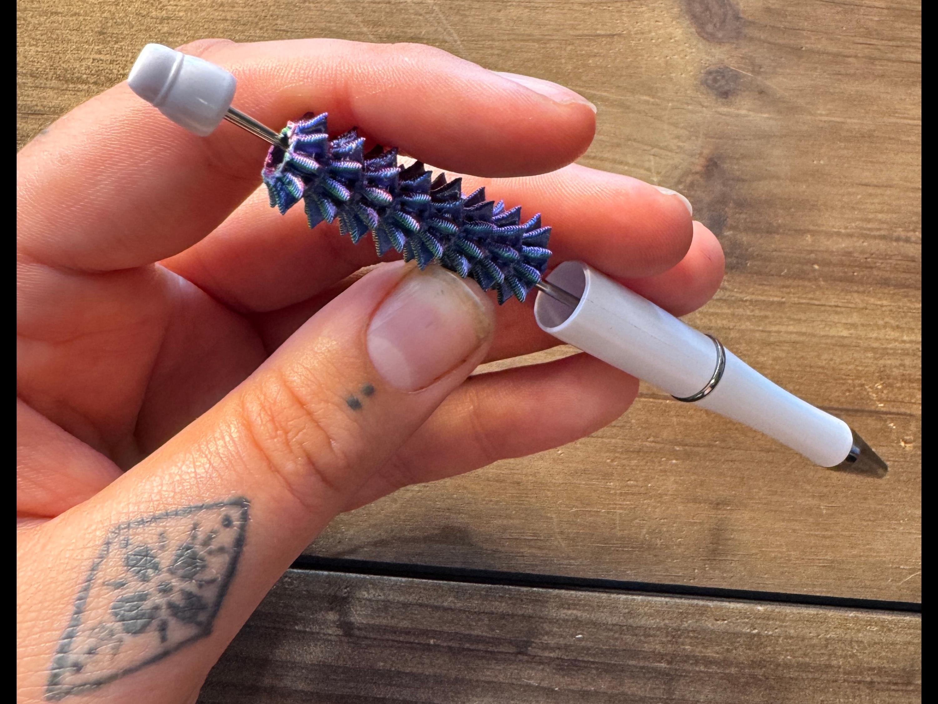 MINI Sensory Fidget Roller | On-the-Go Spiky Stim Toy | Wearable Textured Tool for Focus & Grounding