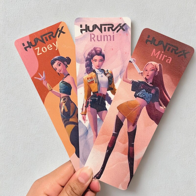 Kpop Demon Hunters Bookmark Etsy