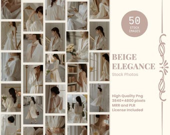 MRR PLR Beige Estética Fotos de archivo Estética Instagram Reels Lujo Sin rostro Marketing digital Estilo de vida sin rostro Moda PLR Libros electrónicos Portada