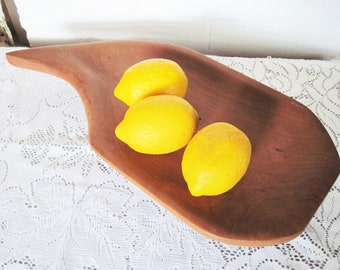 Vintage Wooden Tray - Elevated Fruit Tray