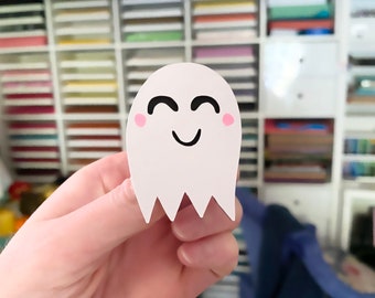 Ghost Embelishments Stickers Crafting Card Making halloween