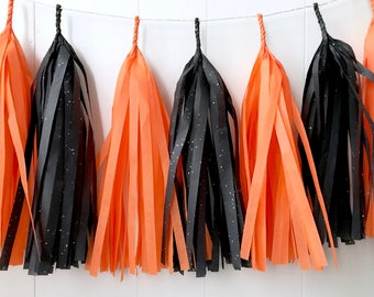 tassel garland Halloween♡ This is Halloween Tassel Garland | Tassel Banner
