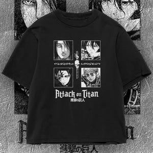 Attack on Titan T-Shirt - Anime Fan Apparel, Japanese Manga, Unisex Tee, Casual Top, Anime Merch