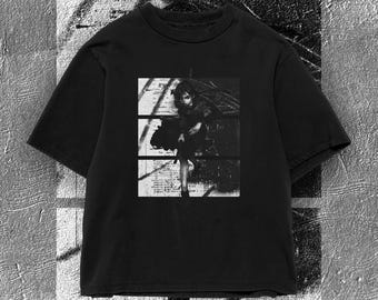 Camiseta de Blood The Last Vampire, camiseta de anime oscuro, estilo gótico urbano / top Y2K