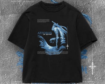Camiseta de Artorias, camiseta de Abysswalker de Dark Souls, regalo vintage pirata para gamers