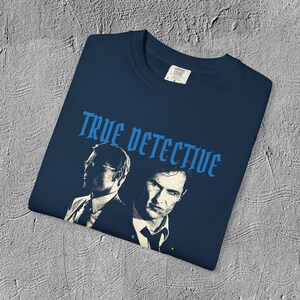 True Detective Vintage Mystery T-shirt, T-shirt | Op films geïnspireerde comfortabele kleuren uit de jaren 90 afbeelding 4