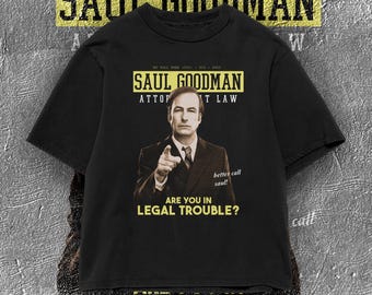 Camiseta vintage de la serie de televisión Better Call Saul / Camiseta gráfica retro de drama legal