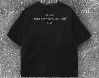 No sé cómo, pero lo haré (Camiseta) / Camiseta con cita motivacional / Esfuerzo diario