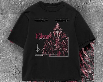 Camiseta de Eileen the Crow, camiseta de cazador de Bloodborne, regalo vintage pirata para gamers
