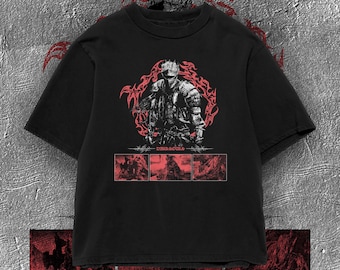 Camiseta de Dark Souls 3, camiseta del Señor de la Ceniza, regalo vintage para gamers (edición pirata).