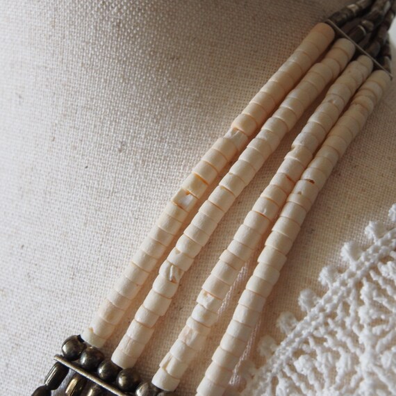 Multi-Strand Beaded Necklace: Bohemian Statement … - image 9