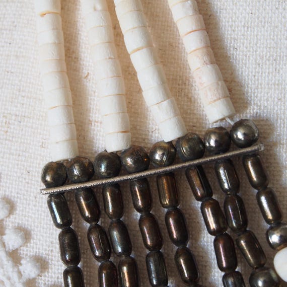 Multi-Strand Beaded Necklace: Bohemian Statement … - image 8