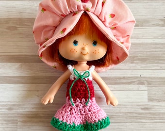 Maxi Dress for Vintage Strawberry Shortcake doll - Berry Merry