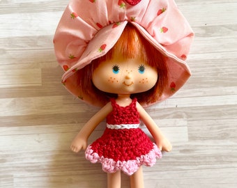 Dress for Vintage Strawberry Shortcake doll - Strawberries and Cream