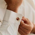 Photo Cufflinks - Personalized Wedding Gift for Dad, Father of the Bride Gift, Custom Picture Cuff Links from Daughter, Memorial Keepsake