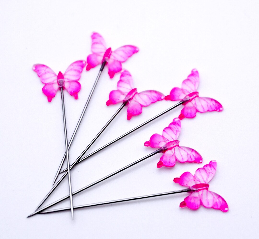 6 Butterfly Pins - Etsy