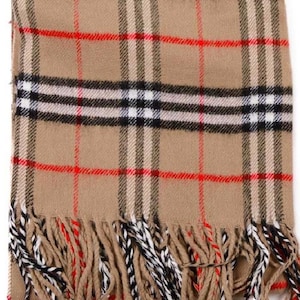 Burberry London Lambswool Shawl Scarf Brand New