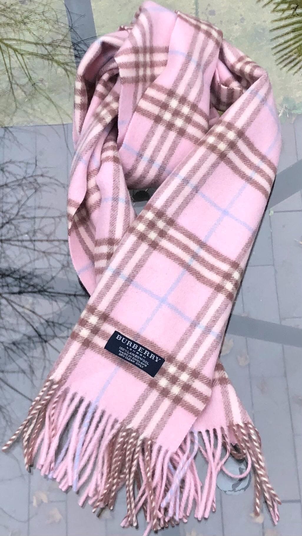 BURBERRY ラクーンファー ベロア パーカー 38 ピンク BURBERRY