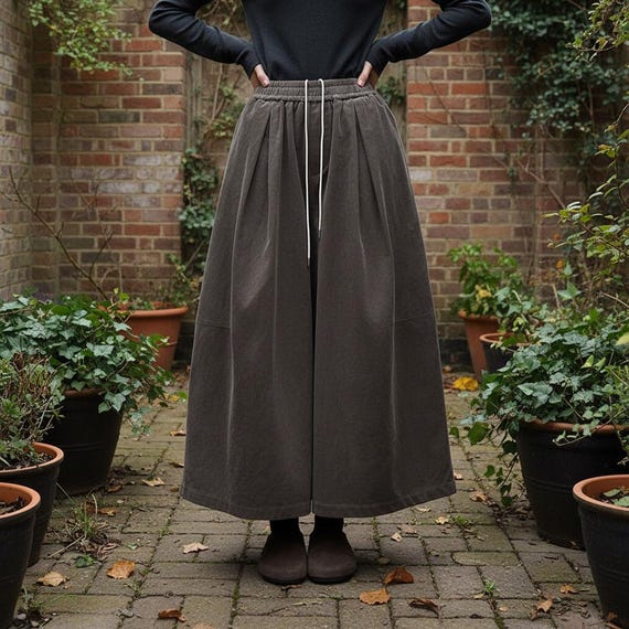 MEXZT Pantalon Large En Velours Côtelé Pour Femme –... Du 28,19 € | DHgate
