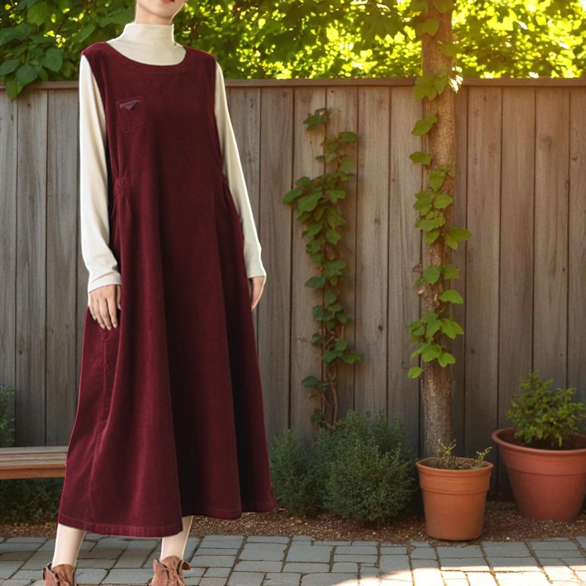 knee length dresses for ladies Blush Corduroy Jumper for Girls & Toddlers