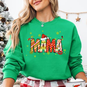 Christmas Mama Sweatshirt: Funny Grinchmas Family Gift