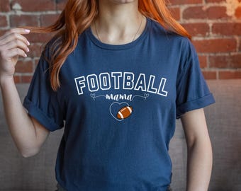 Cute Football Mama Shirt, Mothers Day Gift For Football Mom, Gift For Football Lover Mom Shirt, Football Season Mom Gifts, Mothers Day Gift