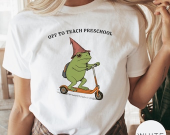 Pre-K Teacher Shirt: Back To School Cotton Tee
