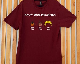 Kennen Sie Ihre Parasiten T-Shirt: Anti Trump sarkastisches politisches T-Shirt