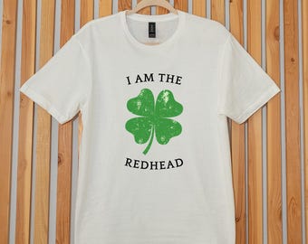 Camiseta pelirroja del Día de San Patricio: Camiseta irlandesa con trébol