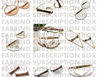 Earring Subscription Box women’s gifts monthly delivery