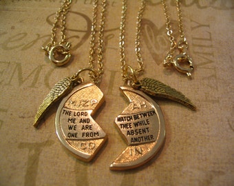 FB Jewels 14K Yellow Gold Miz Pah Coin Left Pendant FB Jewels 14K Yellow Gold Miz Pah Coin Left Pendant