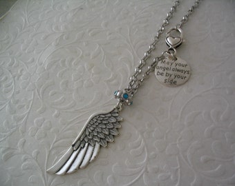 Angel Wing Car Jewelry Rear Mirror Charm Accessory Car Decoration